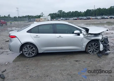 2020 Toyota Corolla Se from USA, damaged, VIN 5YFS4RCE0LP056197